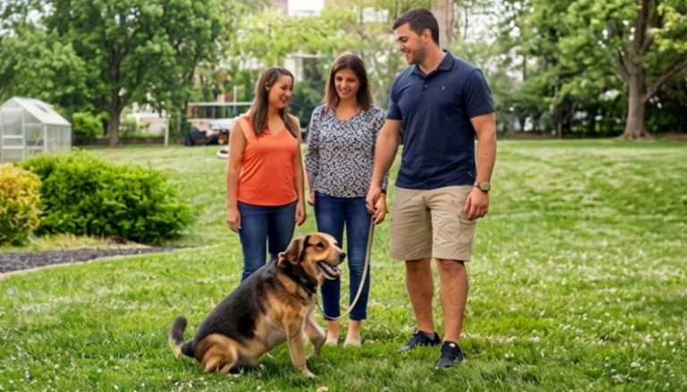 Obedience Dog Training for families in Dallas
